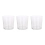 Set of glasses LAV Transparent Glass 340 ml 3 Pieces (16 Units)