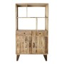 Étagère DKD Home Decor Métal Bois de manguier (95 x 40 x 170 cm)