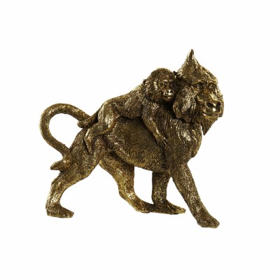Decorative Figure DKD Home Decor FZ-93397 Golden Colonial Monkeys 21 x 8,5 x 18,5 cm
