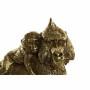 Decorative Figure DKD Home Decor FZ-93397 Golden Colonial Monkeys 21 x 8,5 x 18,5 cm
