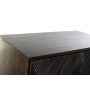 Sideboard DKD Home Decor Black Dark brown Metal Mango wood 84 x 43 x 153,5 cm