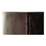 Sideboard DKD Home Decor Black Dark brown Metal Mango wood 84 x 43 x 153,5 cm