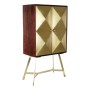 Sideboard DKD Home Decor Golden Dark brown Acacia Mango wood 84 x 43 x 156,5 cm