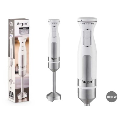 Mixeur plongeant Argon Blanc Acier 1000 W