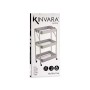 Vegetable trolley Kinvara Grey Steel Plastic 29,5 x 78,5 x 45,5 cm