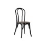 Chaise de Salle à Manger DKD Home Decor Noir Multicouleur 43 x 44 x 89 cm