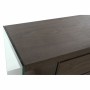 Sideboard DKD Home Decor   Brown Transparent Crystal Walnut MDF Wood 160 x 45 x 80 cm