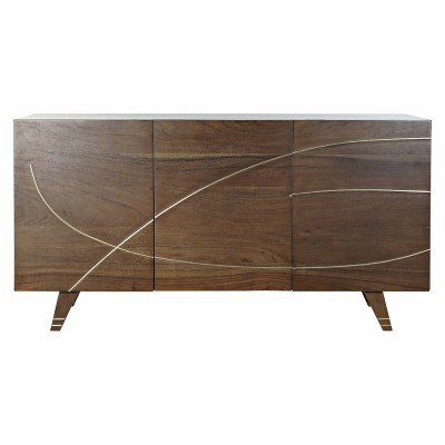 Buffet DKD Home Decor Brun foncé Acacia 145 x 41 x 76 cm