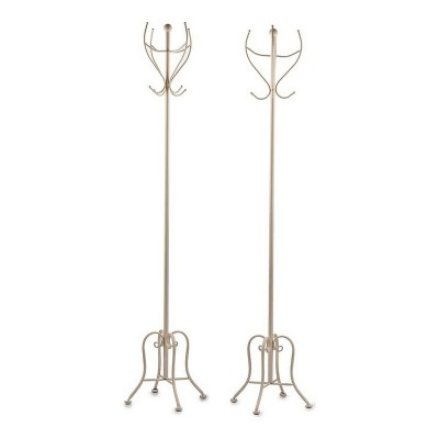 Coat rack Gift Decor Cream Metal 30 x 180 x 30 cm