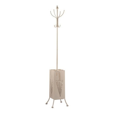 Coat rack Gift Decor Cream Metal 34 x 188 x 34 cm Umbrella stand