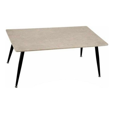 Centre Table Gift Decor White Black 60 x 110 x 45 cm Stone