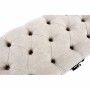 Bench DKD Home Decor   Beige Linen MDF Wood (122 x 47 x 43 cm)