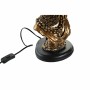 Desk lamp DKD Home Decor Black Golden Polyester Resin African Woman (31 x 31 x 58 cm)