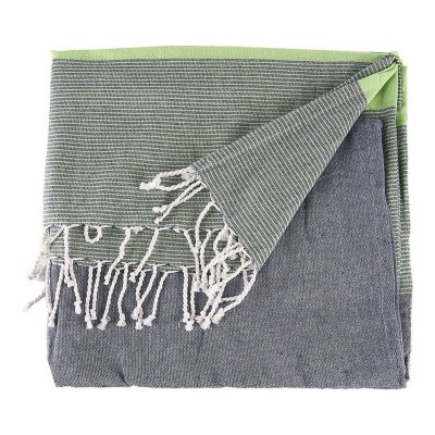 Foulard multi-usages Gift Decor Vert 40 x 9 x 8 cm Rayures
