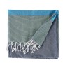 Foulard multi-usages Gift Decor Bleu 40 x 9 x 8 cm Rayures