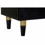 Sideboard DKD Home Decor   Black Natural Rattan Mango wood 150 x 40 x 65 cm