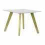 Petite Table d'Appoint DKD Home Decor Blanc Doré 60 x 60 x 48 cm