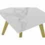 Small Side Table DKD Home Decor White Golden 60 x 60 x 48 cm