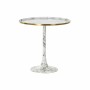 Small Side Table DKD Home Decor White Golden 51 x 51 x 51 cm
