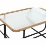 Centre Table DKD Home Decor Crystal Metal (90 x 60 x 46 cm)