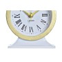 Horloge de table DKD Home Decor Blanc Noir (2 Unités)