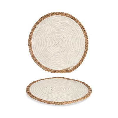 Dessous de plat Gift Decor Blanc Naturel 35 x 1 x 35 cm