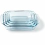 Ensemble de plats de cuisson au four Pyrex Transparent 4 Pièces