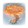Wreath of LED Lights Transparent Warm light Soft green 16,5 m 17 m