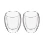 Piece Coffee Cup Set Secret de Gourmet Transparent Crystal 70 ml