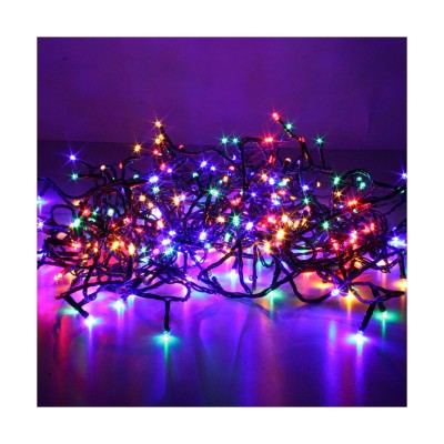 Wreath of LED Lights Multicolour 21 m 29 m