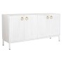 Buffet DKD Home Decor Blanc Métal Bois de manguier 152 x 40 x 77 cm