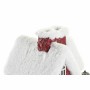 Doll's House DKD Home Decor White Red 17 x 16,5 x 17 cm (2 Units)