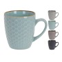 Ensemble de tasses à café Excellent Houseware Grès 300 ml Géométrique