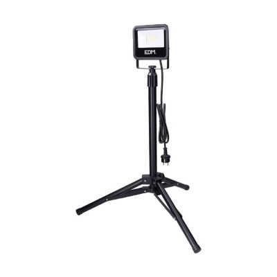 Floodlight/Projector Light EDM 70412 Black F 30 W (6400 K)