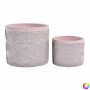 Set of Planters DKD Home Decor Cement 2 Pieces 2 Units (17 x 17 x 15 cm)