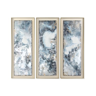 Canvas DKD Home Decor polystyrene Canvas 53,5 x 5 x 140 cm (3 Pieces)