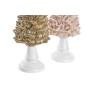 Décorations de Noël DKD Home Decor Arbre Résine (10,5 x 10,5 x 32 cm) (2 Unités)
