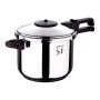 Pressure cooker San Ignacio creta Stainless steel 6 L