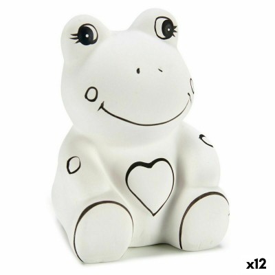 Money box Pincello Ceramic Frog 9 x 12 x 9 cm (12 Units)