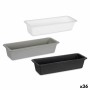 Range-couverts Kinvara Blanc Noir Gris Caoutchouc polypropylène TPR 8,5 x 5 x 24 cm 24 x 5,5 x 8,5 cm (36 Unités)