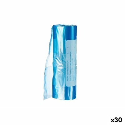 Freezer bag Leknes Blue Polyethylene 22 x 35 cm 30 Units