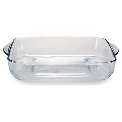 Ensemble de plats de cuisson au four Pasabahce 1690037 Transparent Verre 1 L 2 Pièces