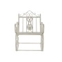Rocking Chair DKD Home Decor Metal Aluminium White (63 x 89 x 92 cm)