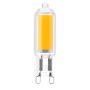 Light bulb LED Silver Electronics G9 1130430 Warm light 3 W