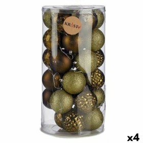 Set of Christmas balls Krist+ Green PVC (4 Units)