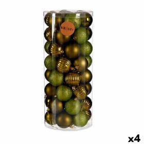 Set of Christmas balls Krist+ Green Plastic (4 Units)