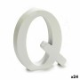 Lettre Pincello Q Blanc 2 x 16 x 14,5 cm (24 Unités)