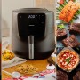 Friteuse à Air Cecotec Cecofry Rain M Noir 1550 W 5,5 L
