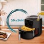 Air Fryer Cecotec Cecofry Rain M Black 1550 W 5,5 L