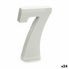 Numéro Pincello 7 Blanc 2 x 16 x 14,5 cm (24 Unités)